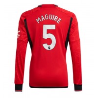 Manchester United Harry Maguire #5 Hjemmebanetrøje 2023-24 Langærmet